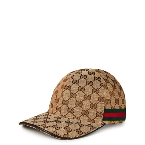 gucci gg canvas cap.